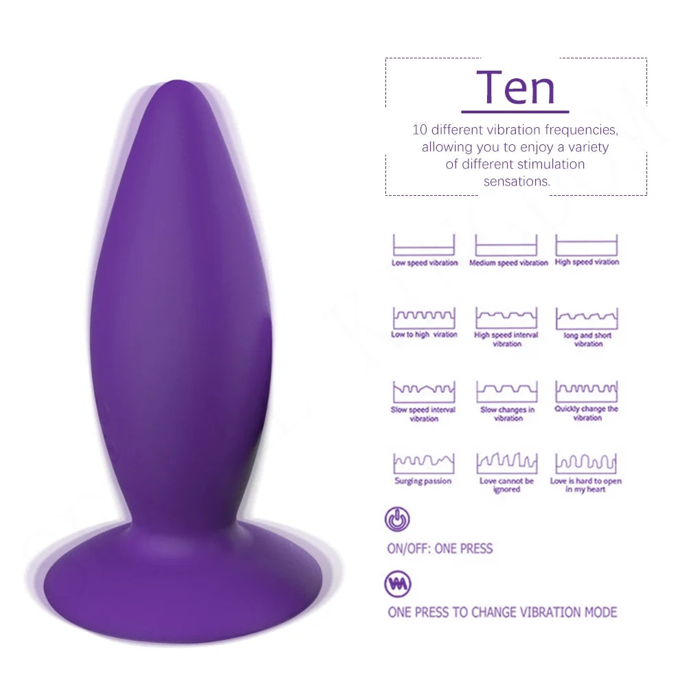 Remote Control Anal Vibrator Silicone Butt Plug ZhenDuo Sex Shop Remote Control Anal Vibrator Silicone Butt Plug ZhenDuo Sex Shop