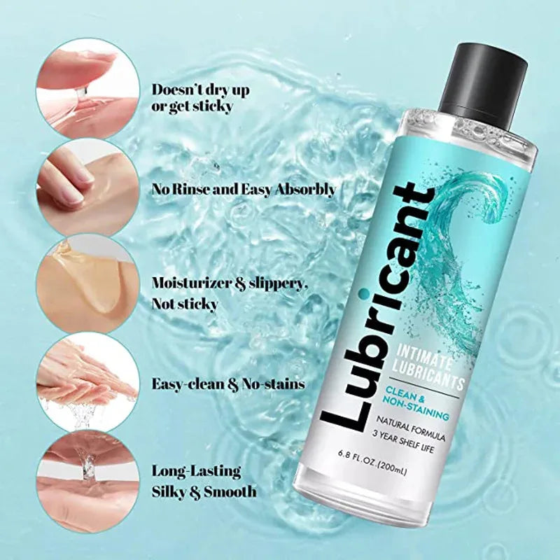 200ml Water Based Lube Personal Sexual Lubricant for Women, Men, Coupl ZhenDuo Sex Shop 200ml Water Based Lube Personal Sexual Lubricant for Women, Men, Coupl ZhenDuo Sex Shop
