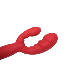 U-shaped G-spot Clitoris Stimulator Vaginal Massager Sex Toys For Women Female Adult Masturbation, Double Shock Masturbation