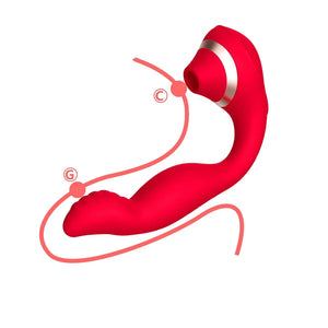 Cupid Magic Finger Buckle Sucking Vibrator 7-frequency Vibration