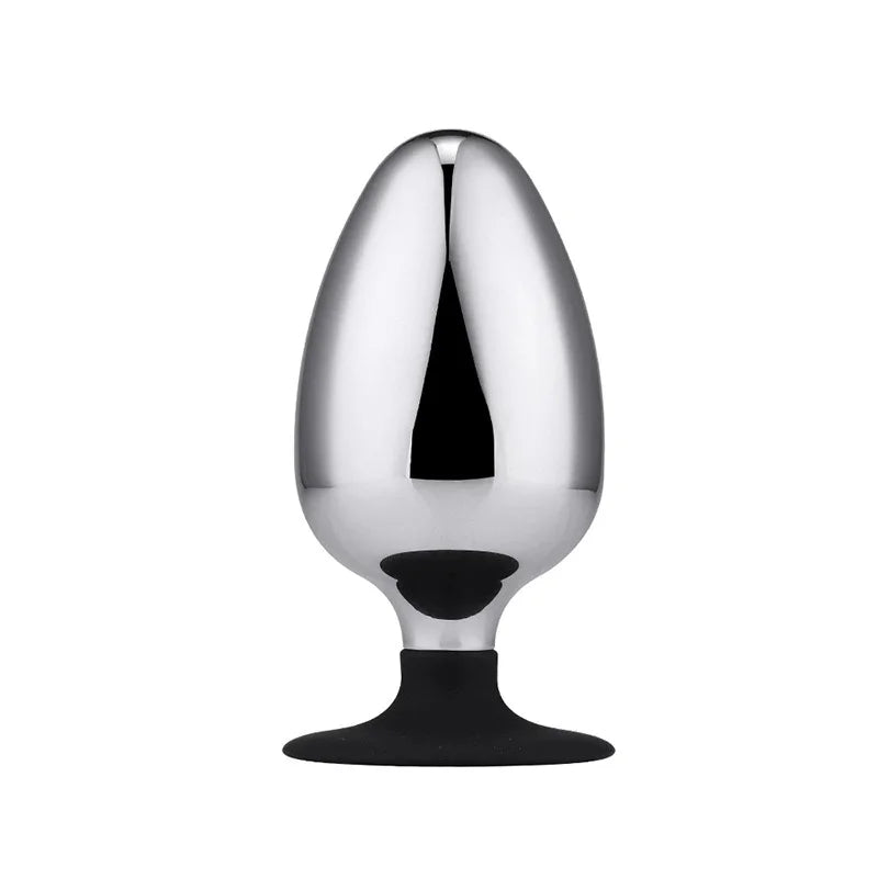 Stainless Steel Anal Plug Big Egg-shaped Anal Expander Sex Toy For Adu ZhenDuo Sex Shop Stainless Steel Anal Plug Big Egg-shaped Anal Expander Sex Toy For Adu ZhenDuo Sex Shop
