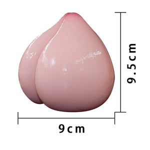 Peach Realistic Vagina Channel And Breast