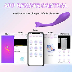Remote Control App Bluetooth Vibrator For Women G-spot Clitoris Powerful Small Vibrator