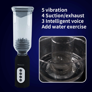 Penis Enlargement Water Bath Masturbator Cup Vacuum Pump For Men