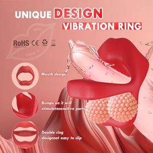 Male Rose Toy app remote control Vibrating Cock Rings