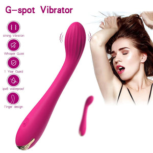 12 Frequency G-spot Masturbation Massage Stick Vibrator