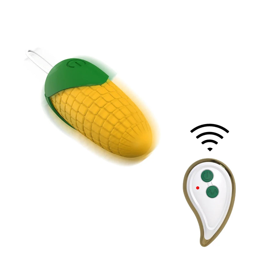 Wireless Remote Control Warming Vibrating Corn