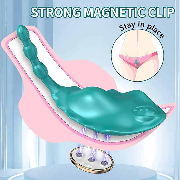 App Remote Control Magnetic Wearable Panty Vibrator