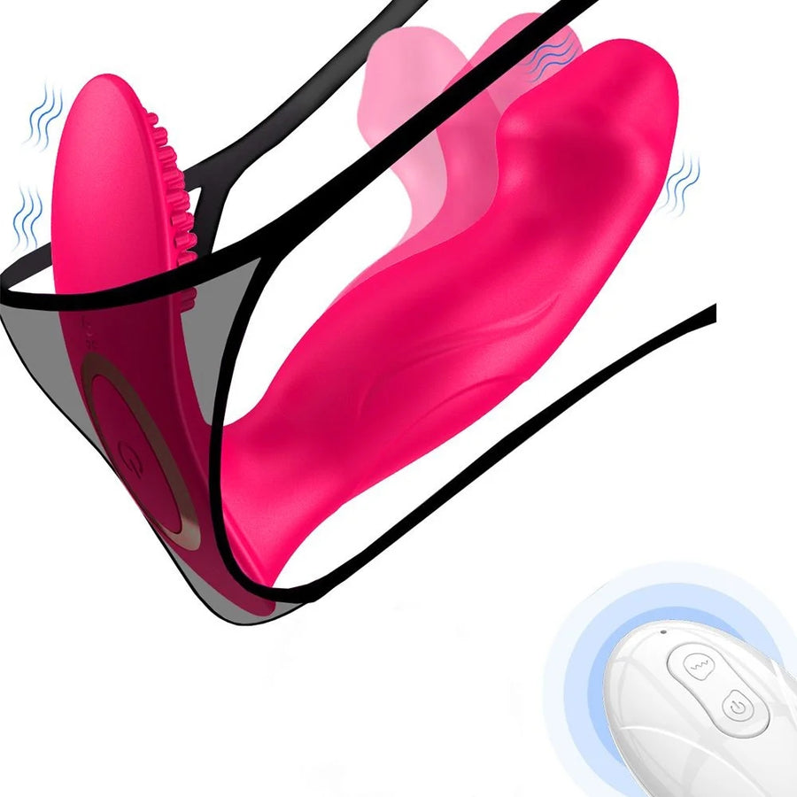 Wearable Clitoris Stimulator With Wireless Remote