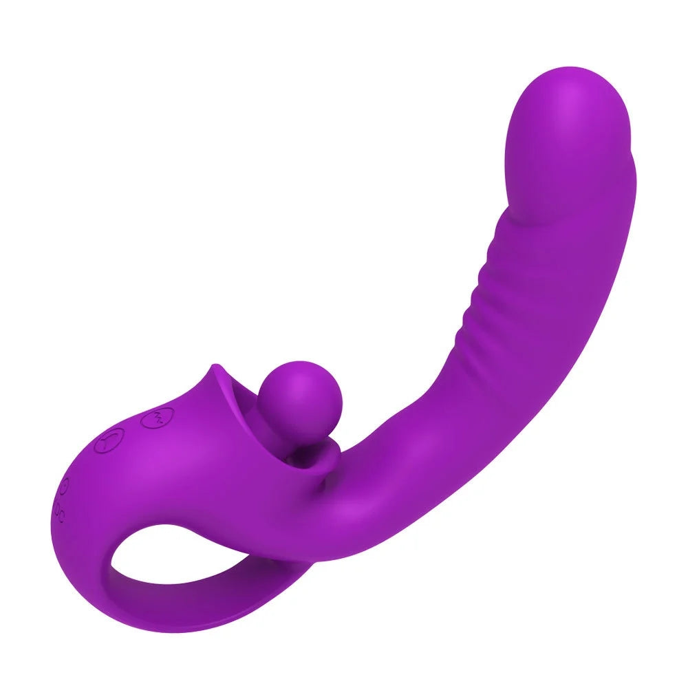 Lois Double Stimulation Tongue-licking Vibrator ZhenDuo Sex Shop Lois Double Stimulation Tongue-licking Vibrator ZhenDuo Sex Shop