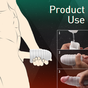 Silicone Aircraft Cup Male Training Masturbation Cup