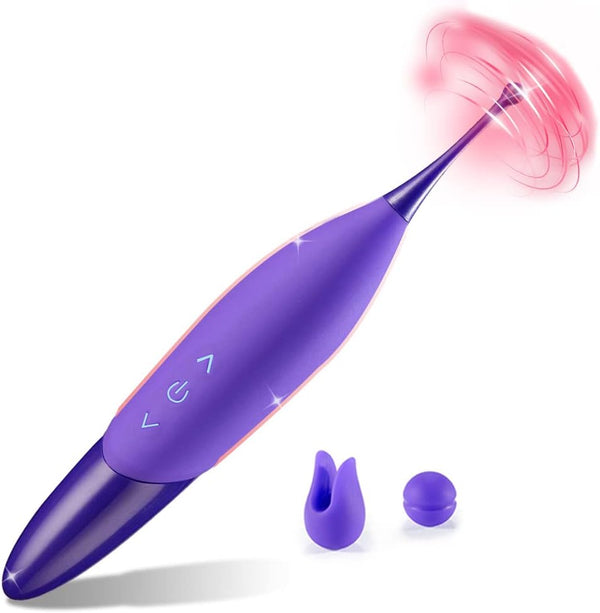 7 High Frequency 5 Speed Powerful Vibration Clitoral G spot Vibrator Stimulator With Whirling Motion