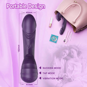3 In1 Sucking Vibrating Clitoris Stimulator
