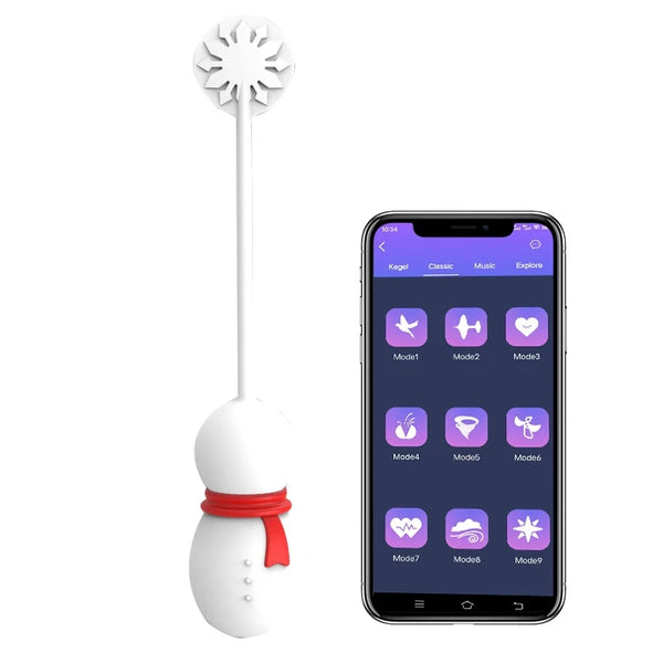 App Remote Control Silicone Kegel Ball Vaginal Dumbbell