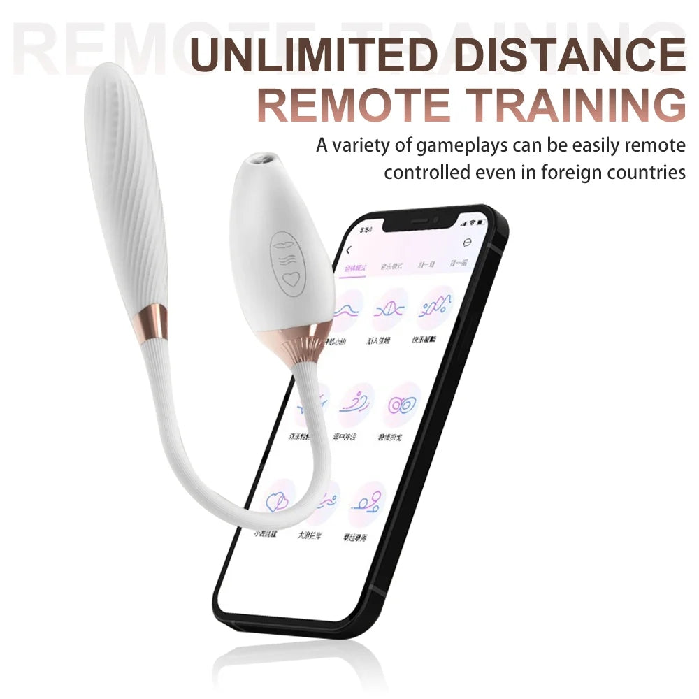 App Controlled Suction Vibrator with Thrusting Warming Dildo ZhenDuo Sex Shop App Controlled Suction Vibrator with Thrusting Warming Dildo ZhenDuo Sex Shop