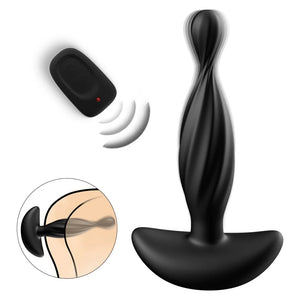 Anal Plug Vibrator Male Prostate Massager G-spot Masturbator