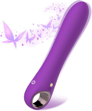 G-Spot Bullet Vibrator with 10 Strong Vibrations, Tuitionua Vibrating Dildo Clitoris Nipple Vagina Massager Stimulator