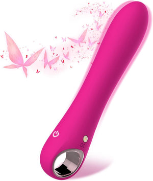 G-Spot Bullet Vibrator with 10 Strong Vibrations, Tuitionua Vibrating Dildo Clitoris Nipple Vagina Massager Stimulator