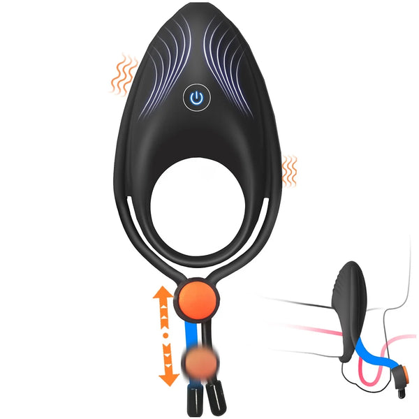 Arrow Adjustable Vibration Penis Ring & Clit Stimulator