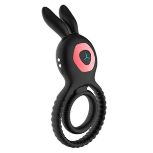 Rabbit Head Vibration Double Rings For Couples