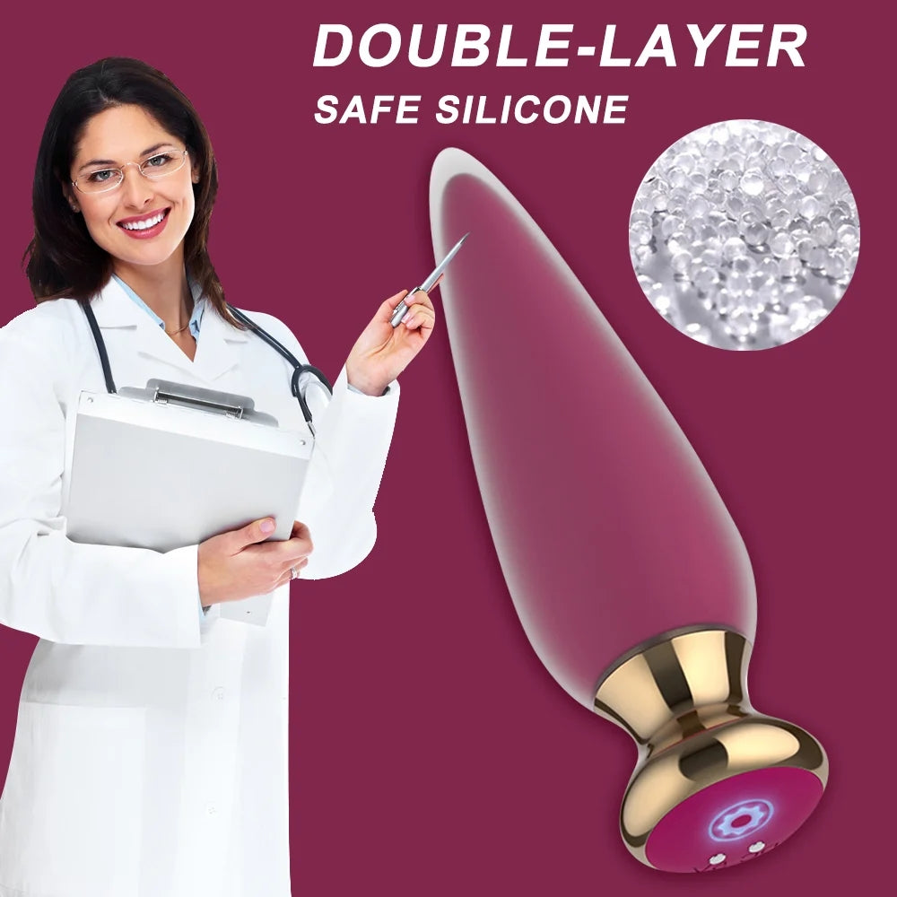 10 Vibration Modes Anal Plug Vibrator For Couples Prostate Massager Wi ZhenDuo Sex Shop 10 Vibration Modes Anal Plug Vibrator For Couples Prostate Massager Wi ZhenDuo Sex Shop