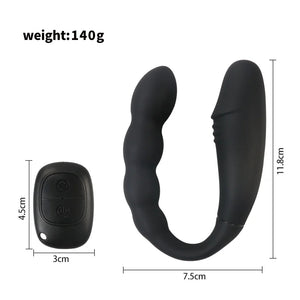 Double Vibrators For Couple Wireless Remote Wearable Dildo G Spot Stimulator Panties Sex Toys