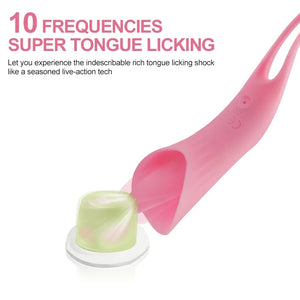 Honey Tongue Multi-frequency Tongue Licking Vibrator