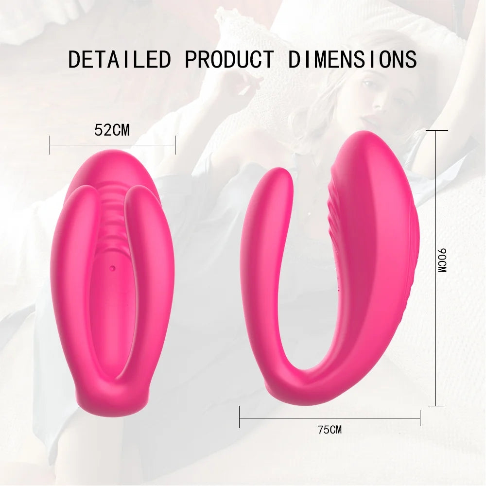 Remote Control Double Penetration Vibrator Sex Toy for Couple ZhenDuo Sex Shop Remote Control Double Penetration Vibrator Sex Toy for Couple ZhenDuo Sex Shop