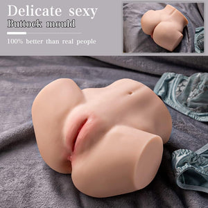 5.95LB Sex Doll Realistic Sexy Men's Sex Toys Dried Half Length TPE Hip Upset True Vaginal Body Sex Doll
