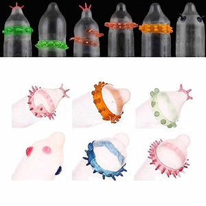 Bob Adult Sex Extra Sensitive G-Spot Stimulate Condoms (Pack of 6 Assorted Design)-ZhenDuo Sex Shop-ZhenDuo Sex Shop