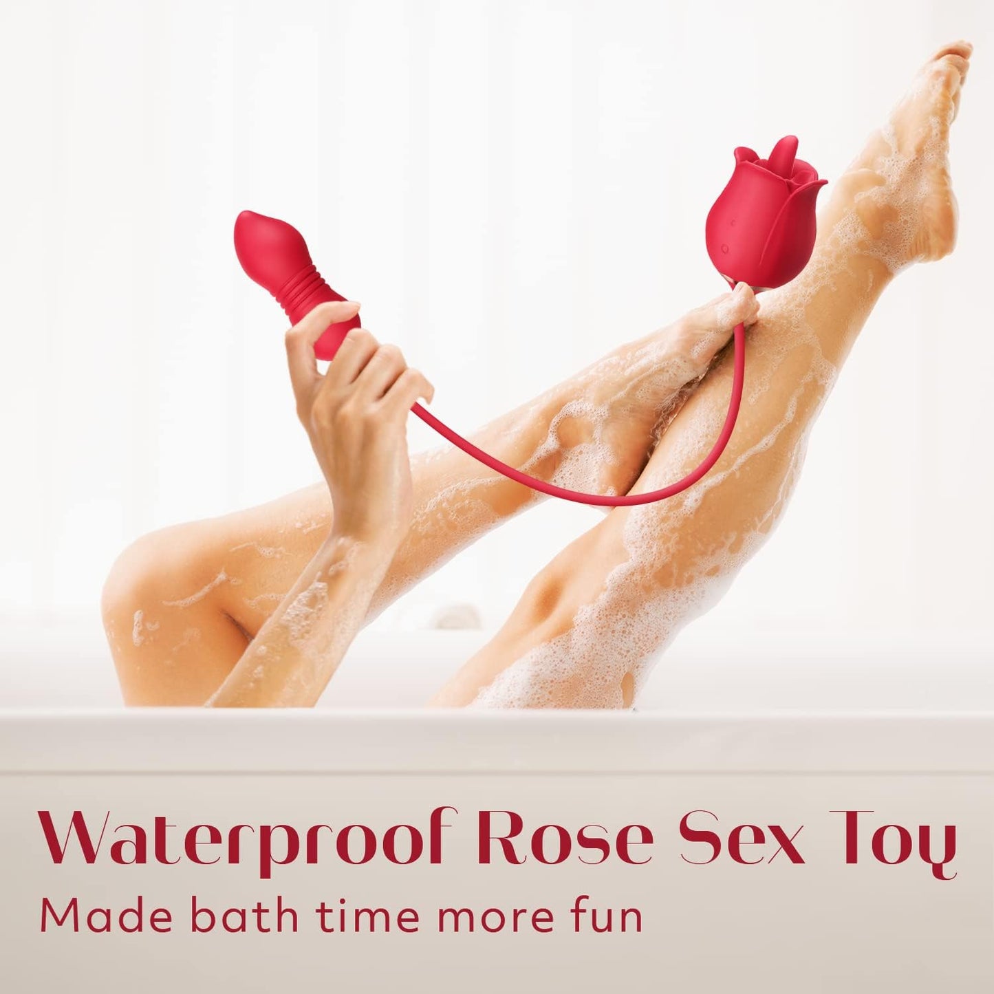 MOOLIGIRL Rose Sex Toys Dildo Vibrator - 3in1 Adult Toys Sex Stimulato ZhenDuo Sex Shop MOOLIGIRL Rose Sex Toys Dildo Vibrator - 3in1 Adult Toys Sex Stimulato ZhenDuo Sex Shop