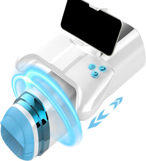 DiChun Automatic 10 Thrusting & Vibrating Modes Male Masturbator with Phone Holder Gamepad