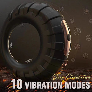 Jeffrey - 10 Frequency Vibration Penis Ring