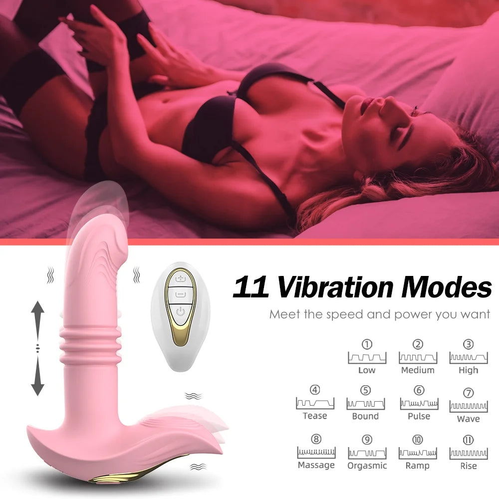 Remote Vibrator Vagina Massage Clitoris Stimulator Thrusting Telescopi ZhenDuo Sex Shop Remote Vibrator Vagina Massage Clitoris Stimulator Thrusting Telescopi ZhenDuo Sex Shop
