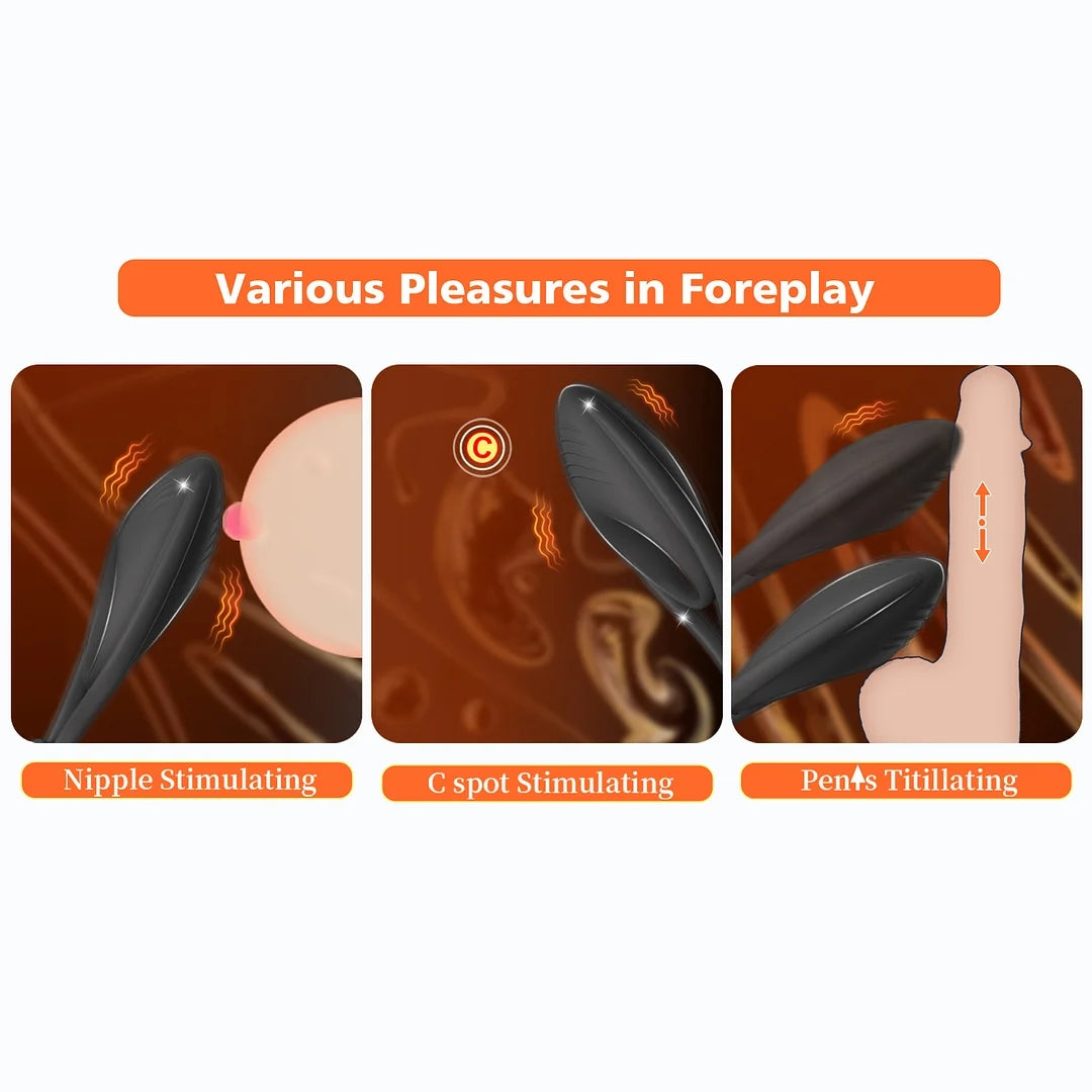 Arrow Adjustable Vibration Penis Ring & Clit Stimulator