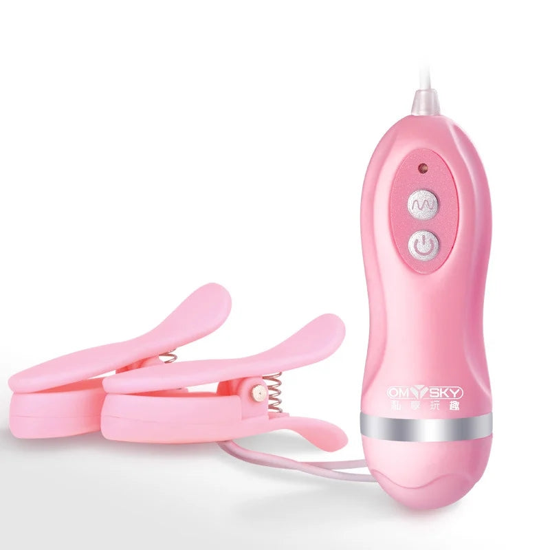 Nipple Clamps Vibrating Breast Clips Nipple Stimulator Wired Vibrators ZhenDuo Sex Shop Nipple Clamps Vibrating Breast Clips Nipple Stimulator Wired Vibrators ZhenDuo Sex Shop