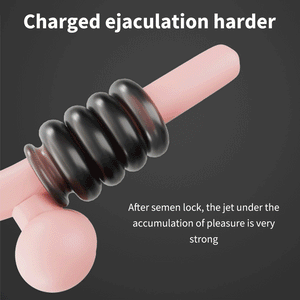 Male Cock Ring Penis Delay Ejaculation Ring Reusable Lock Ring