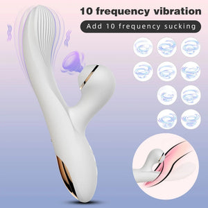 Diana 2-in-1 Sucking Vibration G-spot Vibrator