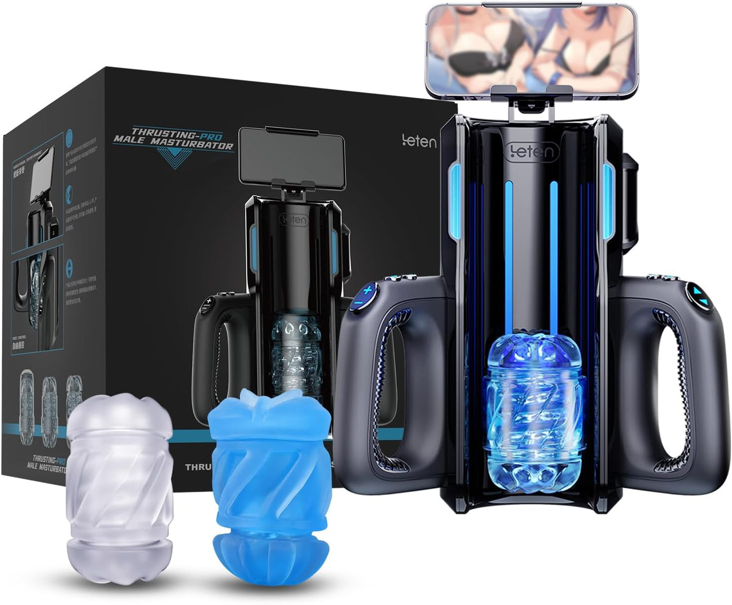 Leten Thrusting Pro 12cm High Speed Male Masturbator with Mobile Phone ZhenDuo Sex Shop Leten Thrusting Pro 12cm High Speed Male Masturbator with Mobile Phone ZhenDuo Sex Shop