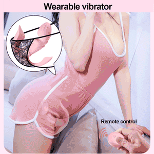 Remote-controlled Wearable Vibrating Outside Clitoral Stimulation