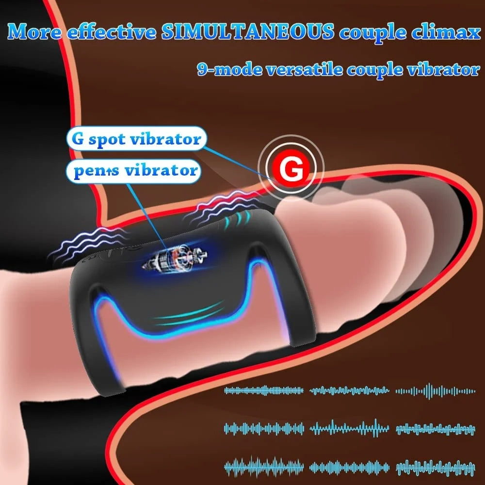 2-in-1 Wearable Vibrating Penis Sleeve With Cock Rings ZhenDuo Sex Shop 2-in-1 Wearable Vibrating Penis Sleeve With Cock Rings ZhenDuo Sex Shop