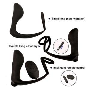 Silicone Male Prostate Massager Vibrating Butt Plug Anal Vibrator Anal Vibrators Anus Butt Plug