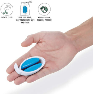 Penis Clip Anti-leakage Urine Nursing Clip Penis Ring with Silicone Pad