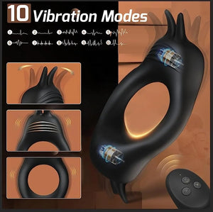 Dual Use Vibrating Penis Ring For Couple
