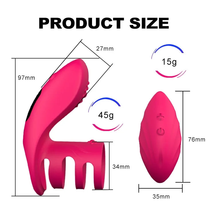 Lock Ring Usb Charging Vibration Wireless Remote Control Vibrating Rod Silicone Penis Ring