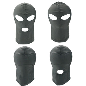 Sexy Toys for Fetish Open Mouth Hood Head Mask BDSM Headgear