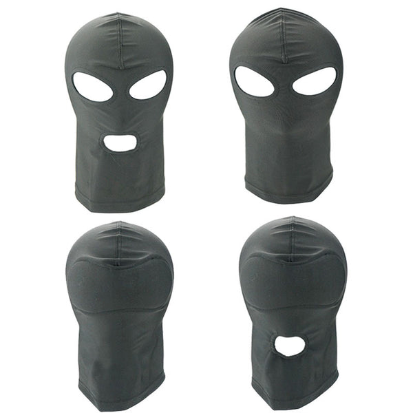 Sexy Toys for Fetish Open Mouth Hood Head Mask BDSM Headgear