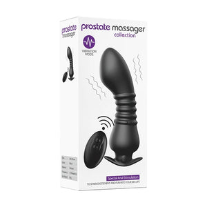 Remote Control Anal Vibrator Prostate Massager Butt Plug For Adult