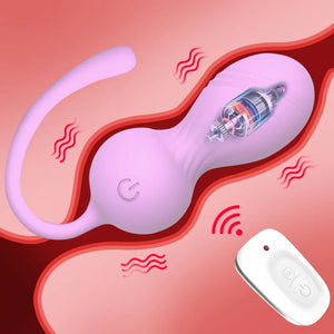 Wireless Remote Control Egg Skipping Female Masturbator