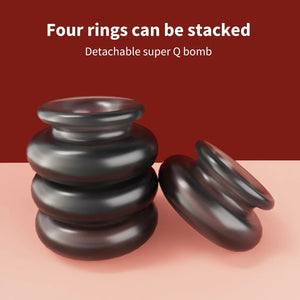 Male Cock Ring Penis Delay Ejaculation Ring Reusable Lock Ring